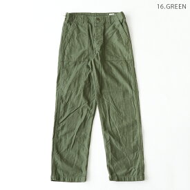 □[01-5002-16/40/61/66]orSlow(オアスロウ)MEN'S US ARMY FATIGUE(ファティーグパンツ/ベイカーパンツ) ズボン 軍物 ミリタリー メンズ