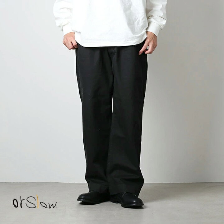 楽天市場】orslow(オアスロウ) M-52 French Army Wide Trouser(M-52 