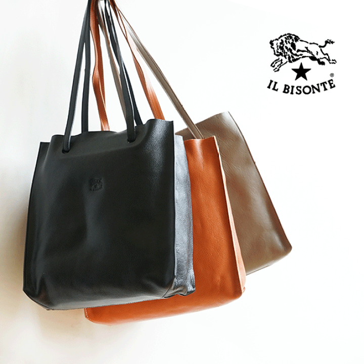 ◇☆【国内正規販売店】[54212305514] IL BISONTE(イルビゾンテ) トートバッグ/2021 AUTUMN WINTER  COLLECTION【メール便対象外】【送料・代引き手数料無料】oGZ | WOODY HOUSE online