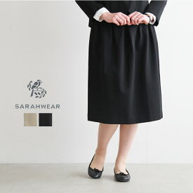 【50%OFF】[C91193]SARAHWEAR(サラウェア) 別注色あり ポンチウエストタックスカート　oSU