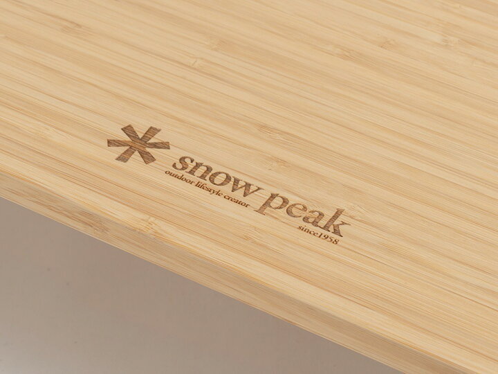 楽天市場】[fes-218]snow peak(スノーピーク)/IGTシングルテーブル竹 