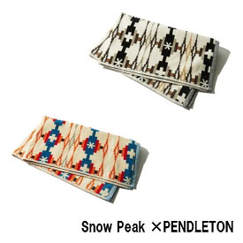 [si-pd-23su001iv] / Snow Peak ×PENDLETON(スノーピーク×ペンドルトン) / HAND TOWEL(ハンドタオル)【ラッピング対象外】