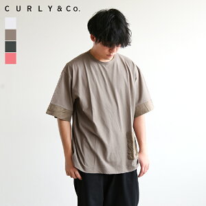 ySALE 50%OFFz[221-14042]CURLY&Co.(J[[) GENTLY POCKET H/S TEEiWFg[|Pbgn[tX[uTVcjy[֑Ήz
