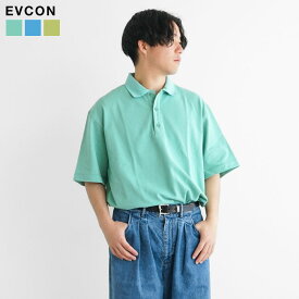【30%OFF】[221-91104]EVCON(エビコン) PIQUE POLO SHIRT(ピケポロシャツ)/メンズ/トップス