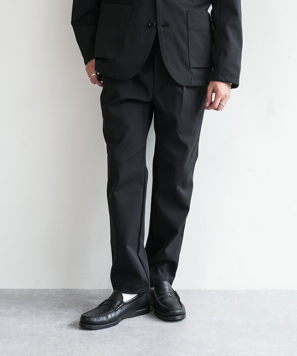 楽天市場】[243-740815]CURLY&CO.(カーリー) SOLID DOUBLE-KNIT PANTS 