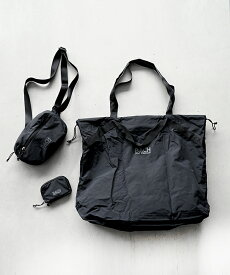 [24S-420987set]【3点セット】BACH(バッハ) ITSY BITSY 25L TOTE BAG SET, WALLET and POUCH_3pcs トートバッグ ウォレット ポーチ 3点セット