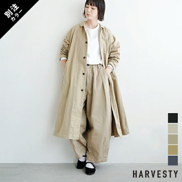 楽天市場】[A31803] HARVESTY(ハーベスティ) 別注色あり OVER COAT 