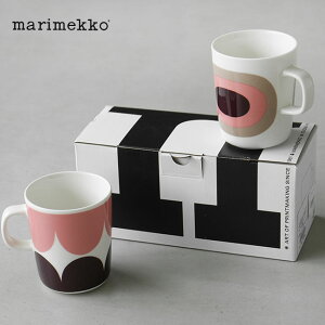 【国内正規販売店】[52229471828]marimekko(マリメッコ)Oiva / Harka & Melooniマグカップセット