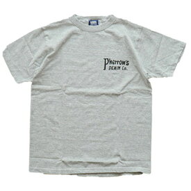 [23S-PT8]Pherrow's(フェローズ) Pherrow's DENIM CO. 半袖プリントTシャツ