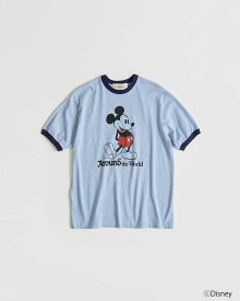 [24SMSCU09]THE SHINZONE(ザ シンゾーン) MICKEY RINGER TEE ミッキーTシャツ レディース トップス Disney ディズニー