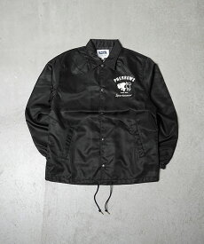 [24S-PNCJ-WH]Pherrow's(フェローズ) WOODY別注 ナイロンコーチジャケット PHERROW'S sportswear