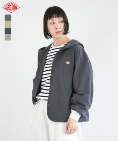 ◇[DT-A0277NYS]DANTON(ダントン) HOODED JACKET ナイロンタッサー フーデッド ジャケット レディース ライトアウター 軽量 ジャケット