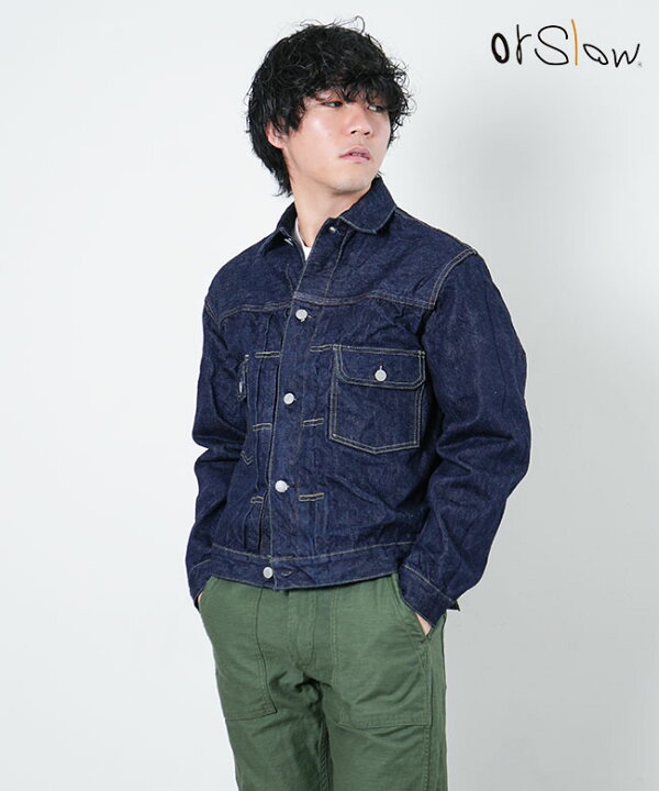 楽天市場】[01-6002-81] orslow (オアスロウ) 50S DENIM JACKET(デニム  