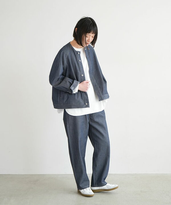 楽天市場】[CA-FR0608DG]FIR MUM(フィルマム) FRSNBL ノーカラーデニム 
