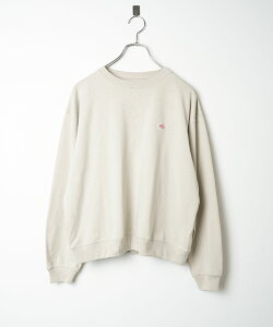[DT-C0203TCB]DANTON(_g) WOMEN'S LONG SLEEVE SWEAT T-SHIRT EBY OX[u XEFbg fB[X gbvX OTVc  t H ~  zCg  ubN x[W O[ u