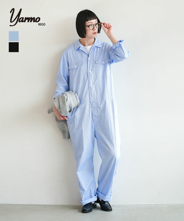 楽天市場】[YAR-24SS-P6]Yarmo(ヤーモ) Boiler Suit ボイラースーツ 