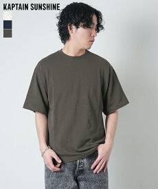 [KS24SCS07]KAPTAIN SUNSHINE(キャプテンサンシャイン) Suvin Plating SS Tee スヴィンプレーティングショートスリーブTシャツ