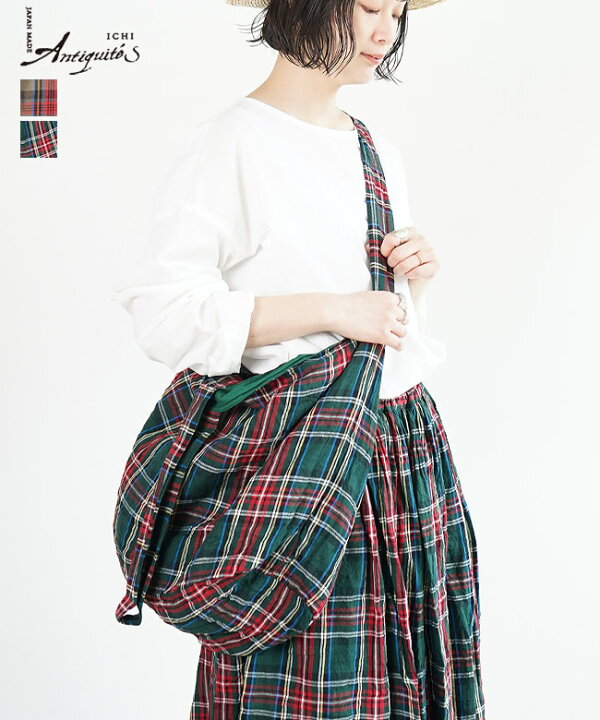 楽天市場】ICHI Antiquites(イチアンティークス) LINEN TARTAN CHECK 