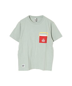 [CH01-2360]CHUMS(チャムス) Camper Cooler Pocket T-Shirt キャンパークーラーポケットTシャツ