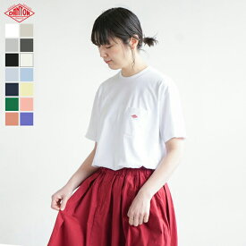 ◇[DT-C0197TCB]DANTON(ダントン) TCB-POCKET T-SHIRT(ポケットロゴTシャツ)/レディース/トップス/半袖/ロゴT 【メール便対応可】