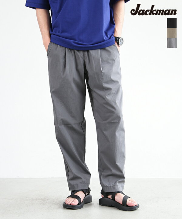 SALE 30 OFF Jackman ジャックマン Crape Umps Pants クレープアンプスパンツ セール JM4433 WOODY HOUSE ウッディーハウス