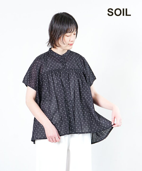 楽天市場】SOIL(ソイル) BANDED COLLAR FRENCH レディース トップス 