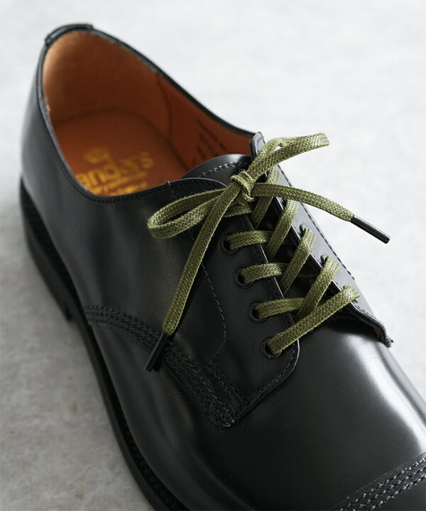 楽天市場】[1128B]【替え紐付属】SANDERS(サンダース) MILITARY DERBY 