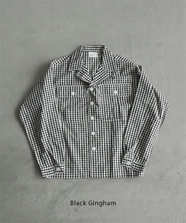 楽天市場】[2407ia4]WORKERS(ワーカーズ) M-43 Shirt Jacket, Black 