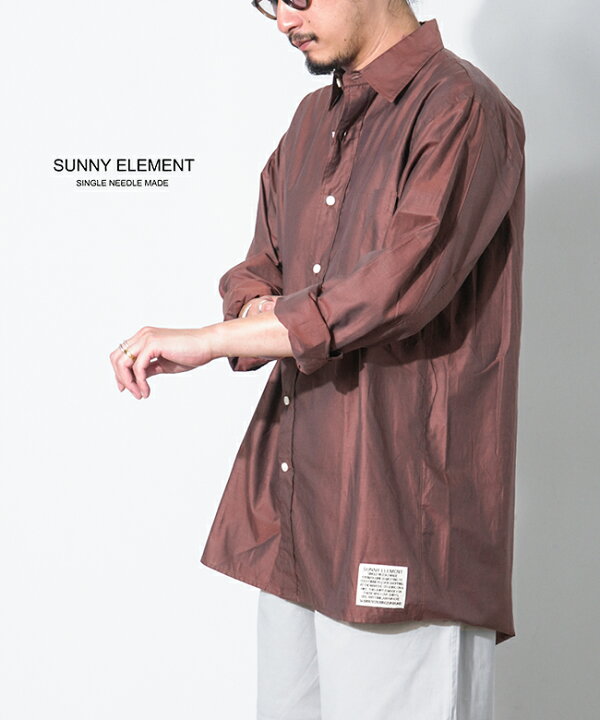 楽天市場】[S-008]SUNNY ELEMENT(サニーエレメント) Sleeping Shirt 