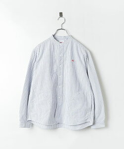 [DT-B0279OXP]DANTON(_g) BAND COLLAR SHIRT