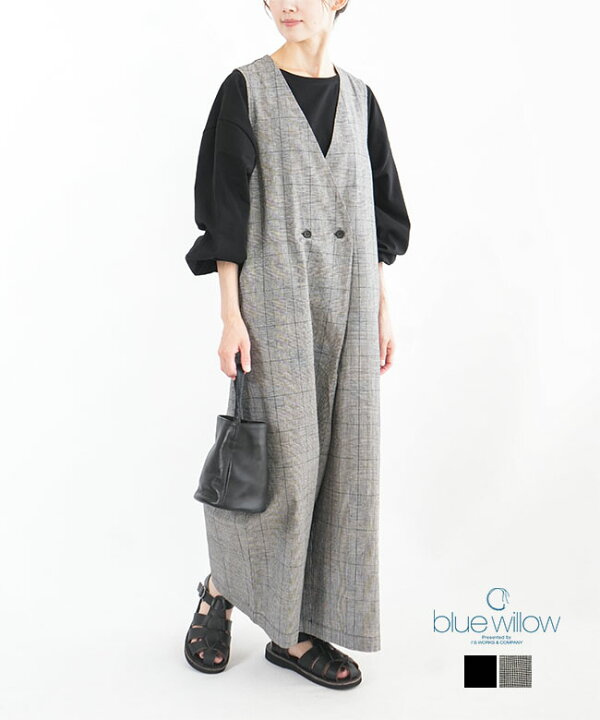 楽天市場】[01DFP14409]blue willow(ブルーウィロー) コットンリネン太 