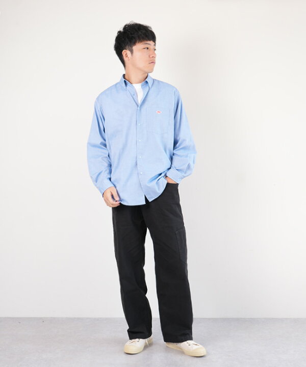 楽天市場】◇[DT-B0293POD]DANTON(ダントン) DOT BUTTON B.D. SHIRT L 