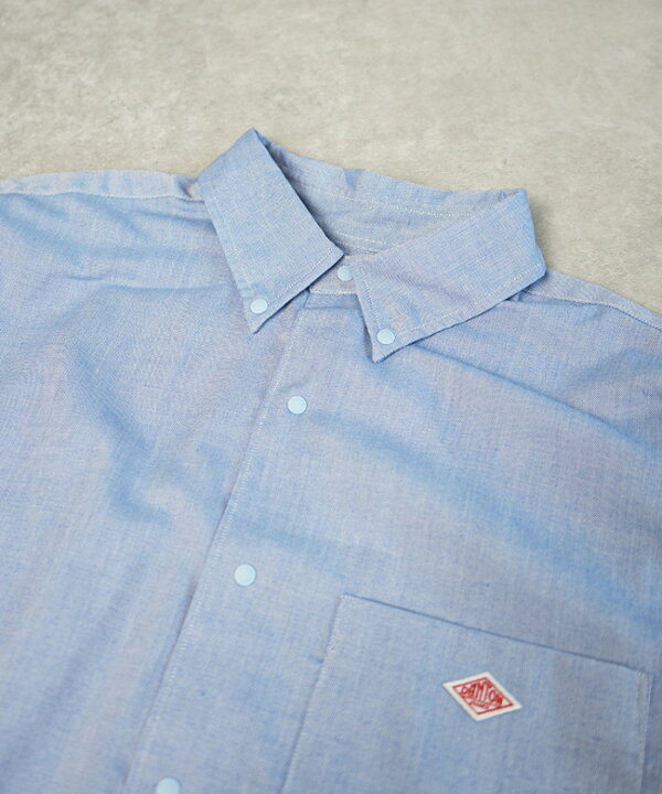 楽天市場】◇[DT-B0293POD]DANTON(ダントン) DOT BUTTON B.D. SHIRT L 