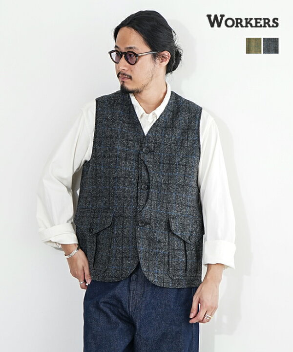 楽天市場】【SALE 30%OFF】[2408ie3]WORKERS(ワーカーズ) Cruiser Vest 