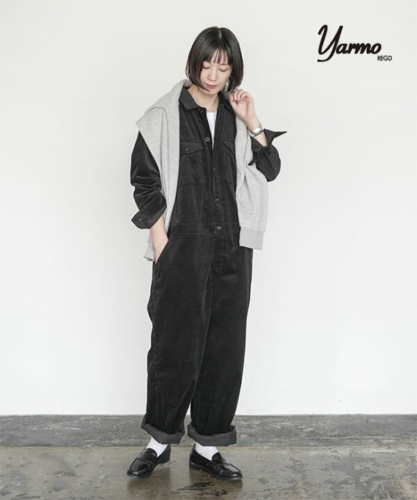 楽天市場】[YAR-24AW-P6]Yarmo(ヤーモ) Boiler Suit 8wale Corduroy 