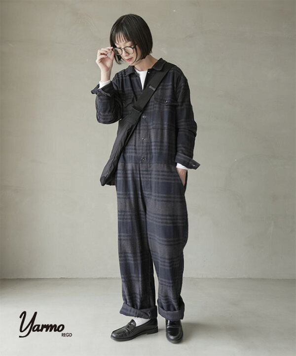 楽天市場】【SALE 50%OFF】[YAR-24AW-P6]Yarmo(ヤーモ) Boiler Suit 