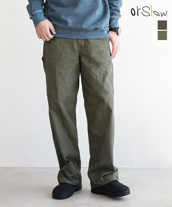 楽天市場】[03-5011-52/76]orSlow(オアスロウ) WIDE FIT FRENCH WORK 