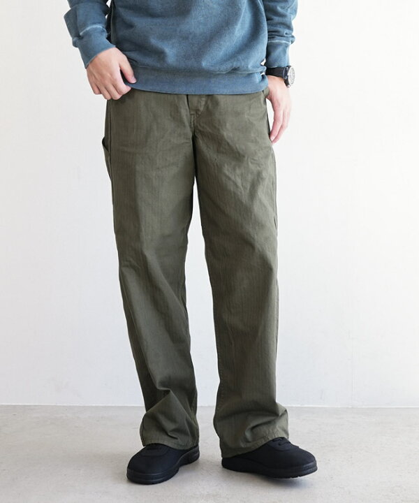 楽天市場】orSlow(オアスロウ) WIDE FIT FRENCH WORK PANTS ワイド 