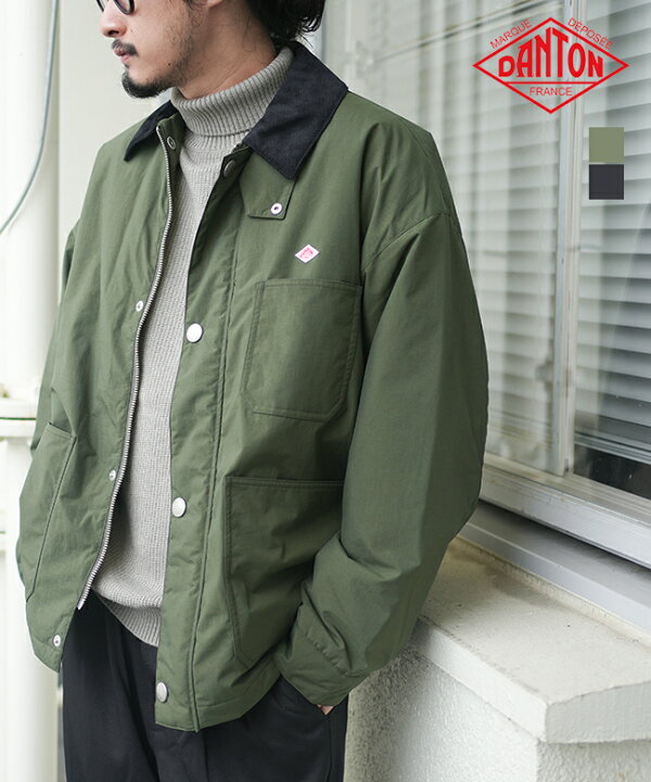 楽天市場】◇[DT-A0524NTF]DANTON(ダントン) COVERALL JACKET 中綿 