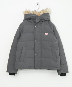 [DT-A0007TET] DANTON(_g) FAKE FAR HOODED DOWN JACKET(tFCNt@[t[h_EWPbg) Lg LeBO V[g t[h p[J[ fB[X AE^[ ^bT[ _E80 
