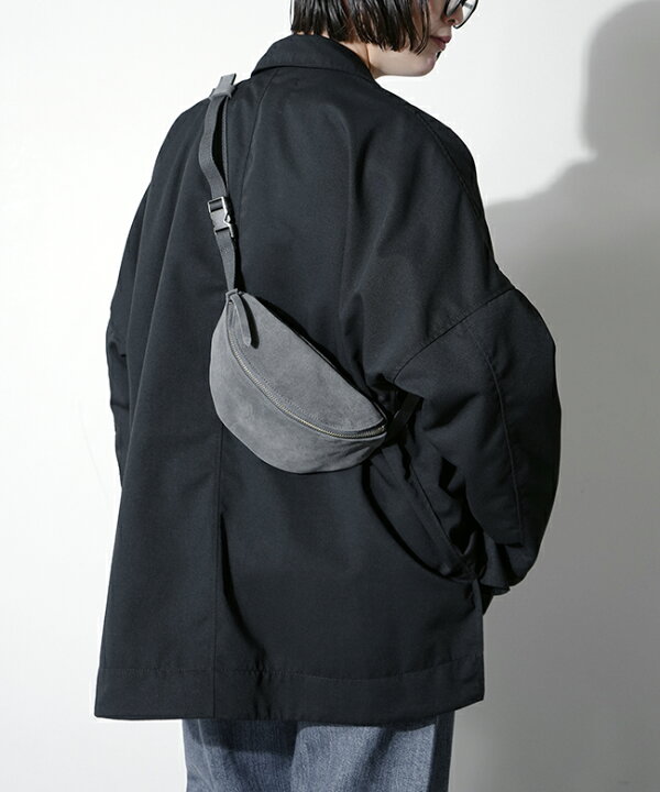 楽天市場】[HB-BG4403]hobo(ホーボー) ウエストポーチ カウスエード 
