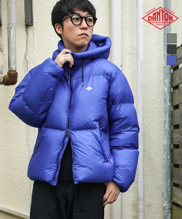 楽天市場】◇[DT-A0534MCR]DANTON(ダントン) DOWN HOODED JACKET 