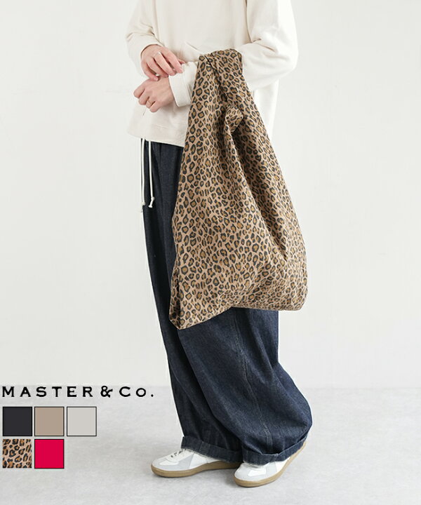 楽天市場】[MC080] MASTER&Co.(マスターアンドコー) COTTON TOTE BAG 