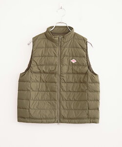 [DT-A0550NRP] yWEBJ[zDANTON(_g) NYLON TAFFETA MIDDLE DOWN STAND COLLAR VEST iC^t^ ~h_E X^hJ[xXg