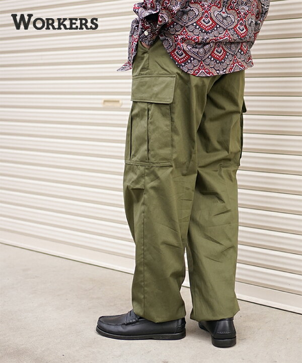 楽天市場】[fatigue-trousers]WORKERS(ワーカーズ) Fatigue Trousers 