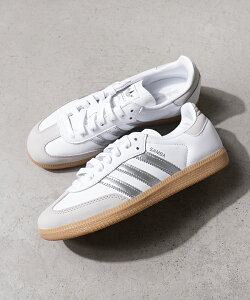 ��adidas Originals (�A�f�B�_�X �I���W�i���X) SAMBA OG �T���o �X�j�[�J�[ ���f�B�[�X �����Y �V���[�Y �C �� �z���C�g �V���o�[ 26.5cm 27cm 27.5cm �g�����h �l�C WOODY HOUSE �E�b�f�B�[�n�E�X [JI2725]