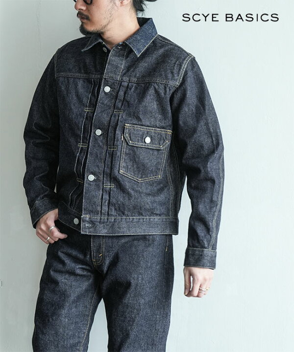 楽天市場】[5725-61514-1]SCYE BASICS(サイベーシックス) Selvedge  