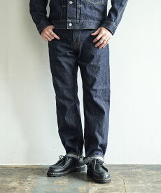 [5725-81515-1]SCYE BASICS(サイベーシックス) Selvedge Denim Classic Straight Jeans セルビッジデニムクラシックストレートジーンズ メンズ ジーパン デニムパンツ