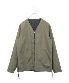 【SALE 30%OFF】[TAION-R101ZNDML-1]TAION(タイオン) NON DOWN REVERSIBLE V NECK CARDIGAN ノンダウンリバーシブルVネックカーディガン メンズ トップス ライトアウター[25pr]