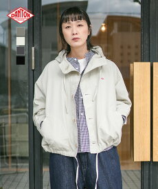 ◇[DT-A0474CFD]DANTON(ダントン) ウィメンズダウンプルーフフーデッドジャケット WOMEN'S DOWNPROOF HOODED JACKET ライトアウター レディース